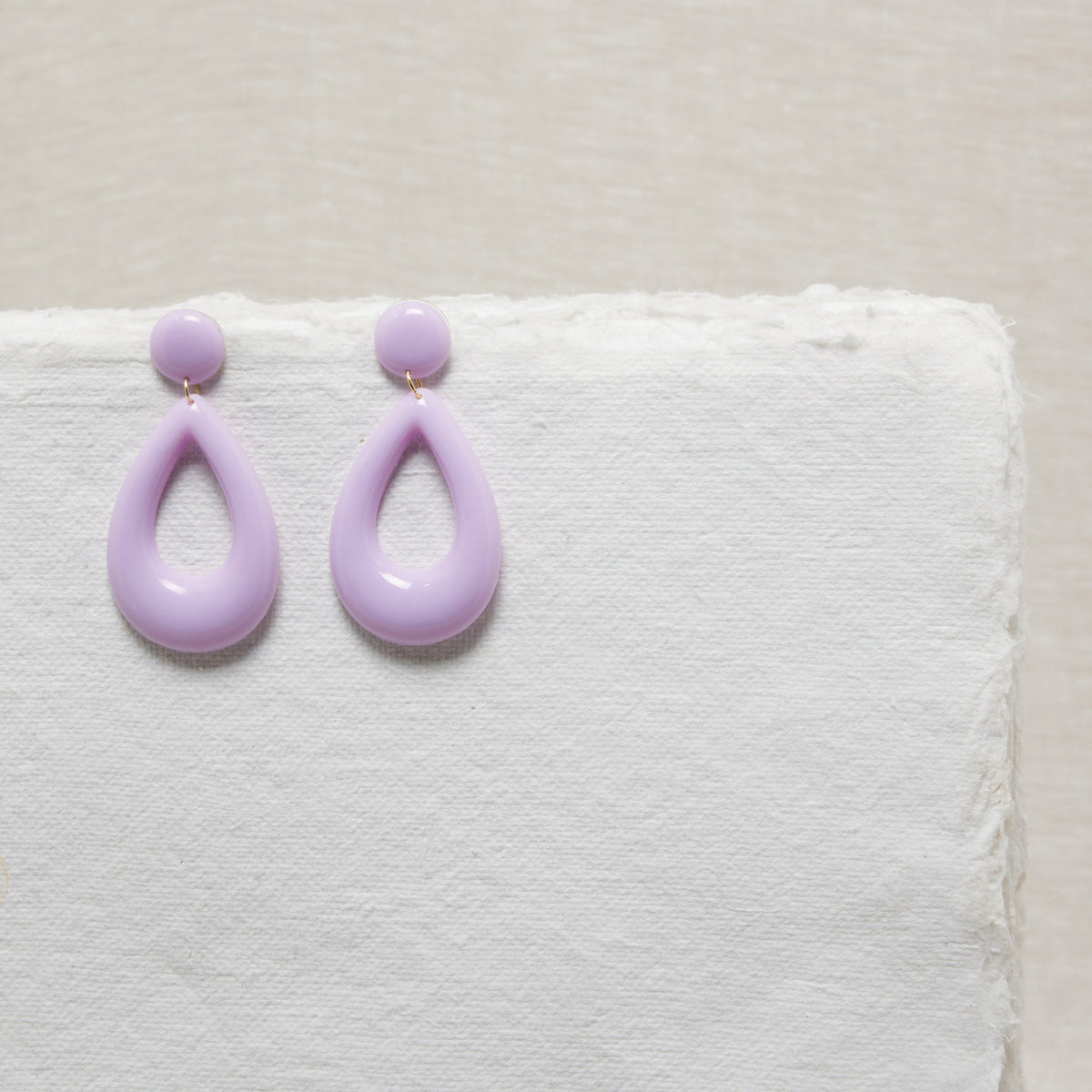 Boucles D'Oreilles Flavy Lavande