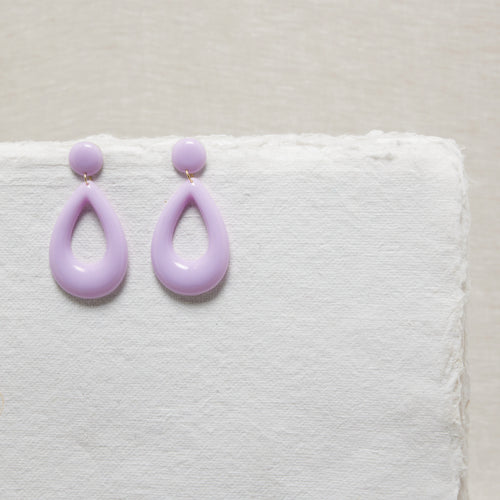 Boucles D'Oreilles Flavy Lavande