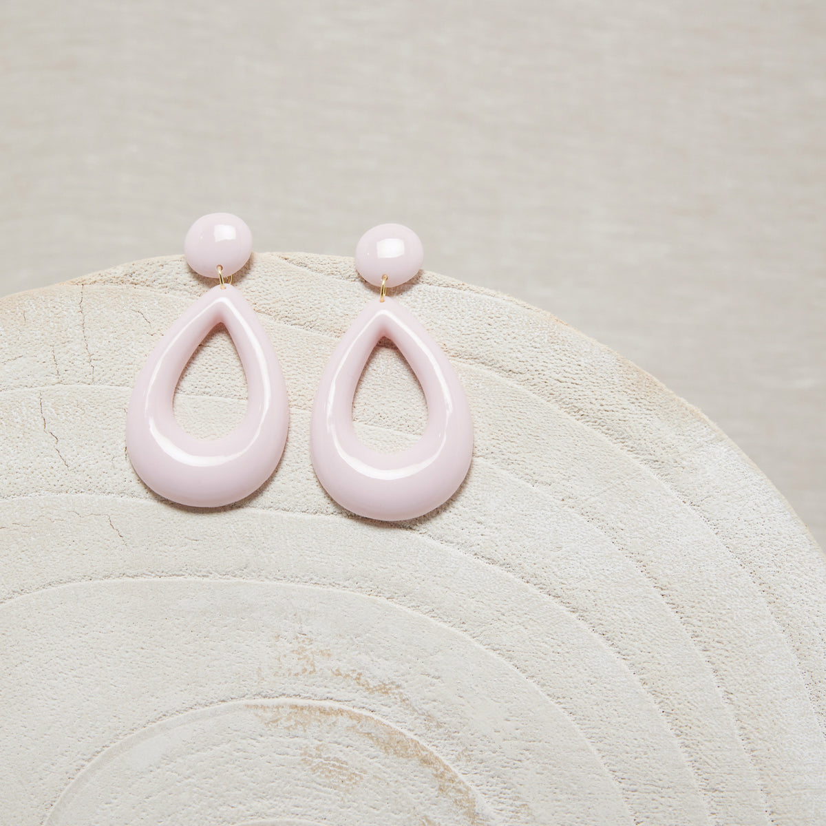 Boucles D'Oreilles Flavy Rose Quartz