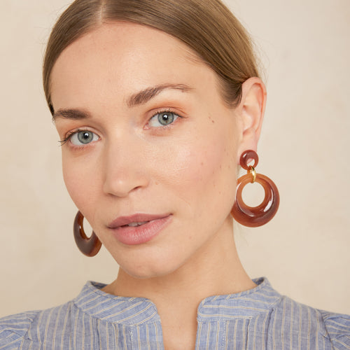Boucles D'Oreilles  Betty Ecaille
