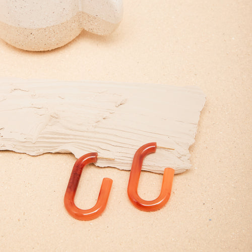 Boucles D&#39;Oreilles Emily Ecaille