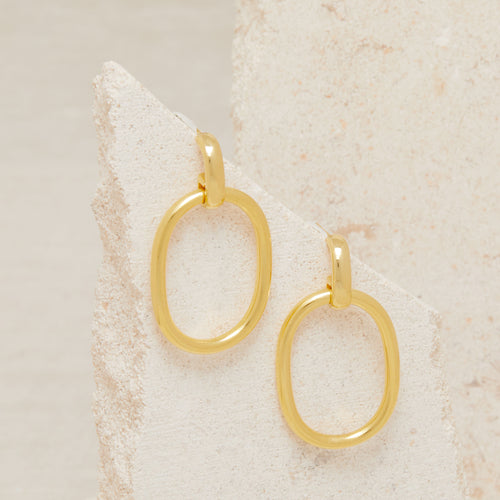 Boucles D'Oreilles Pam Or
