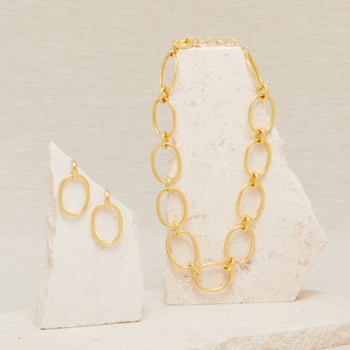Boucles D'Oreilles Pam Or