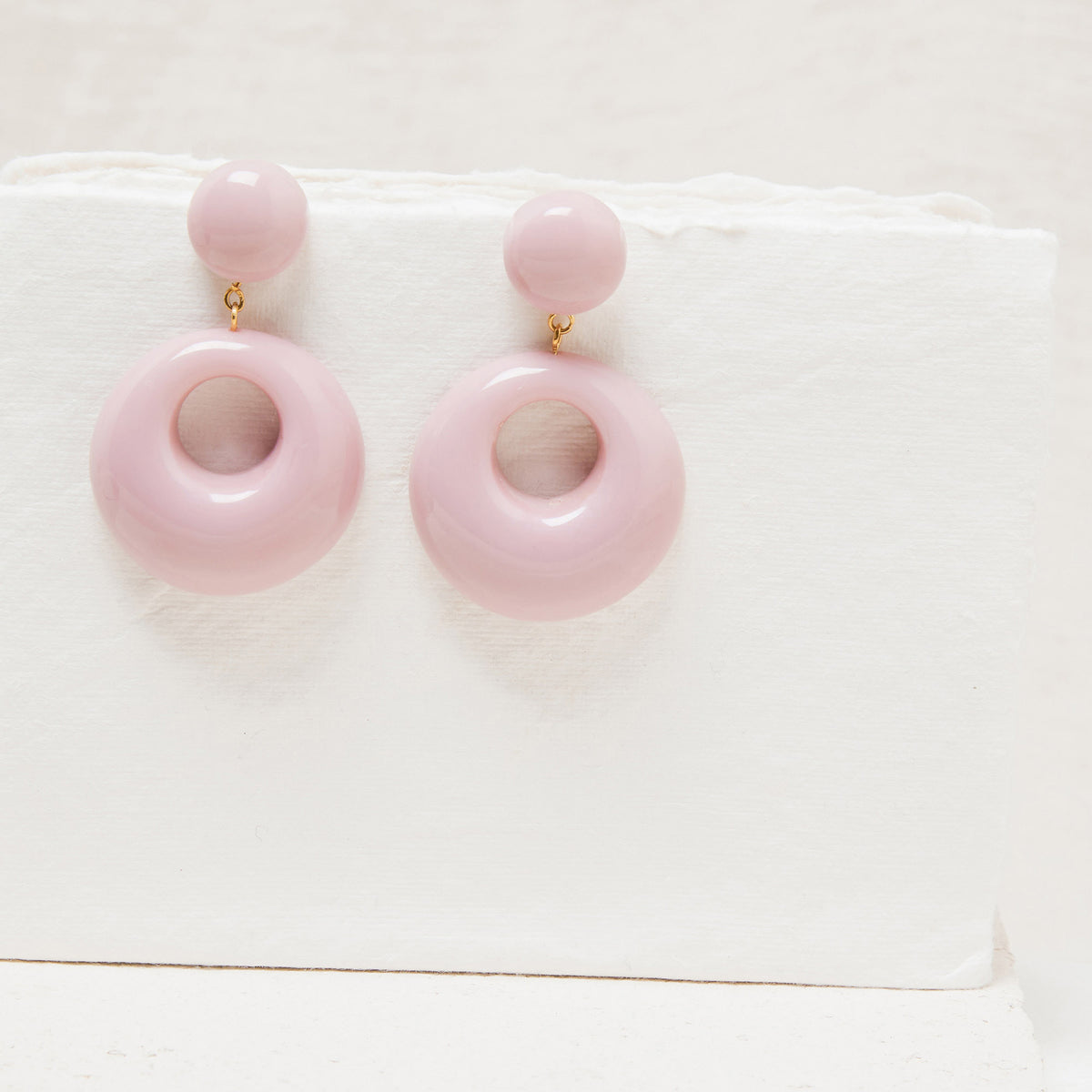 Boucles D&#39;Oreilles Poppie Lilas