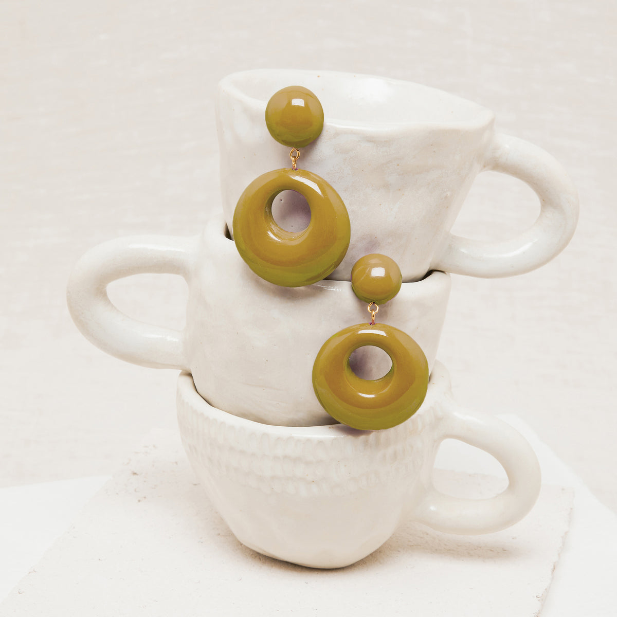 Boucles D'Oreilles Poppie Curry