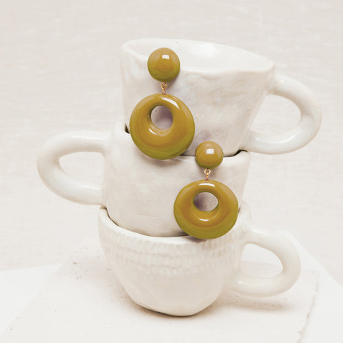 Boucles D'Oreilles Poppie Curry