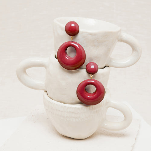 Boucles D'Oreilles Poppie Rooibos