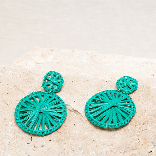 Boucles D&#39;Oreilles Alyse Menthe