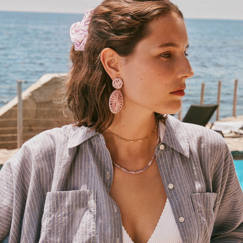 Boucles D&#39;Oreilles Alyse Hortensia