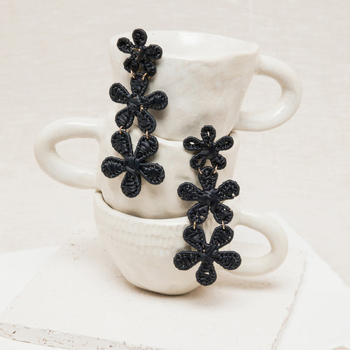 Boucles D&#39;Oreilles Maelie Noir