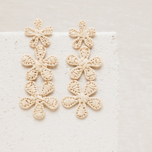 Boucles D&#39;Oreilles Maelie Naturel