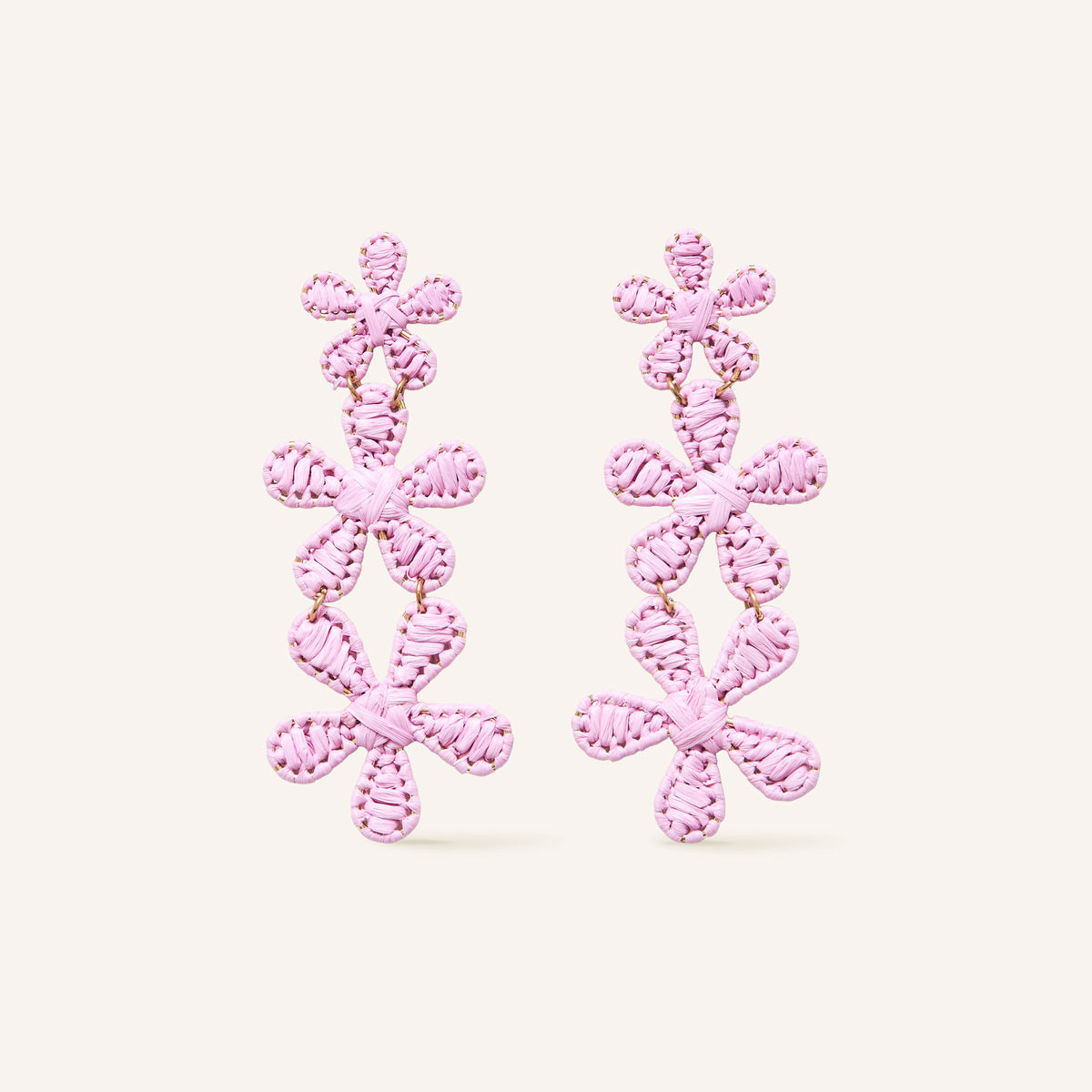 Boucles D'Oreilles Maelie Lilas