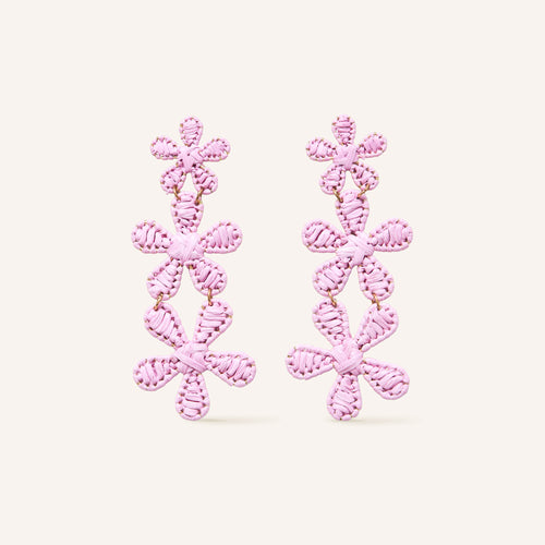 Boucles D'Oreilles Maelie Lilas