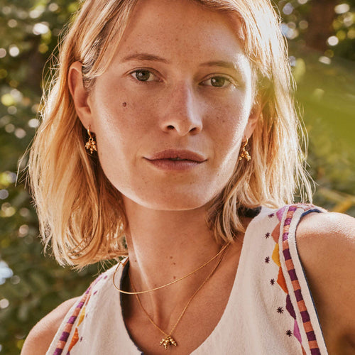 Boucles D&#39;Oreilles Dayita Or