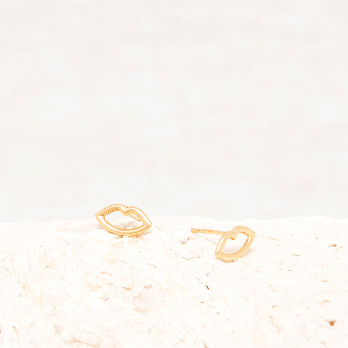 Boucles D&#39;Oreilles Mini Kiss Or