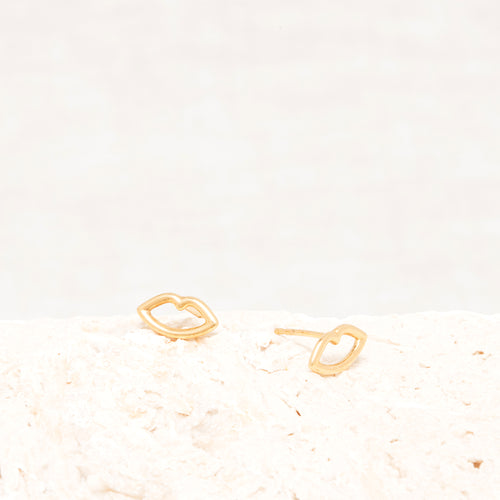 Boucles D&#39;Oreilles Mini Kiss Or