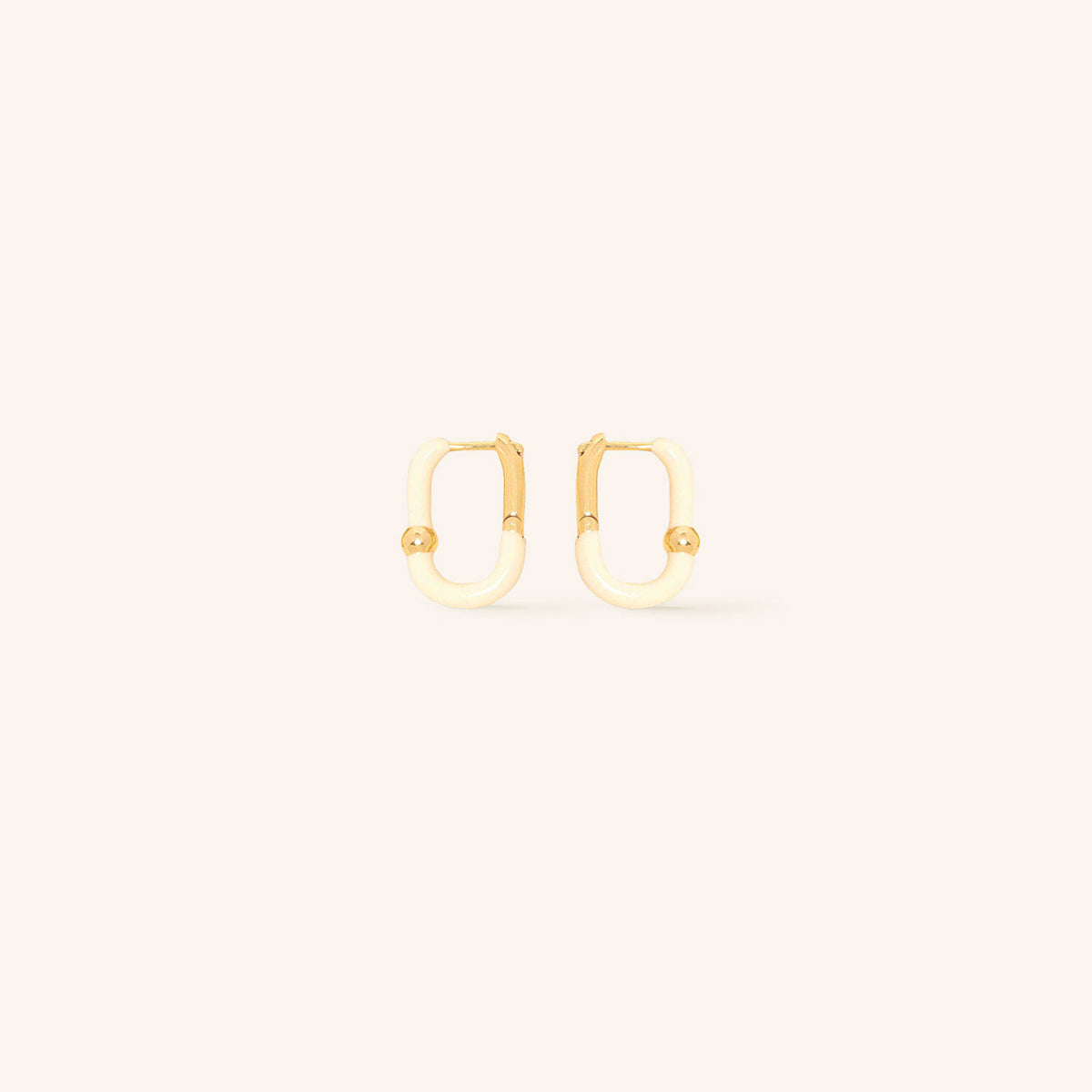 Boucles D'Oreilles Mini Georgy Noir