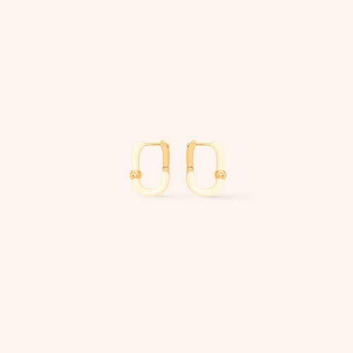 Boucles D'Oreilles Mini Georgy Noir