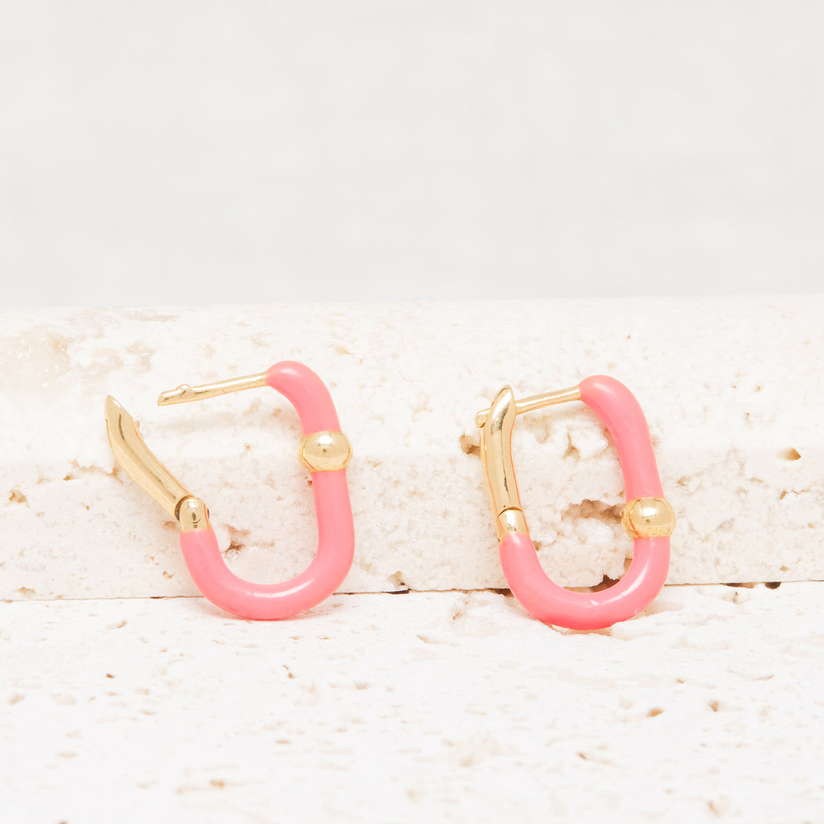Boucles D&#39;Oreilles Mini Georgy Rose Fluo
