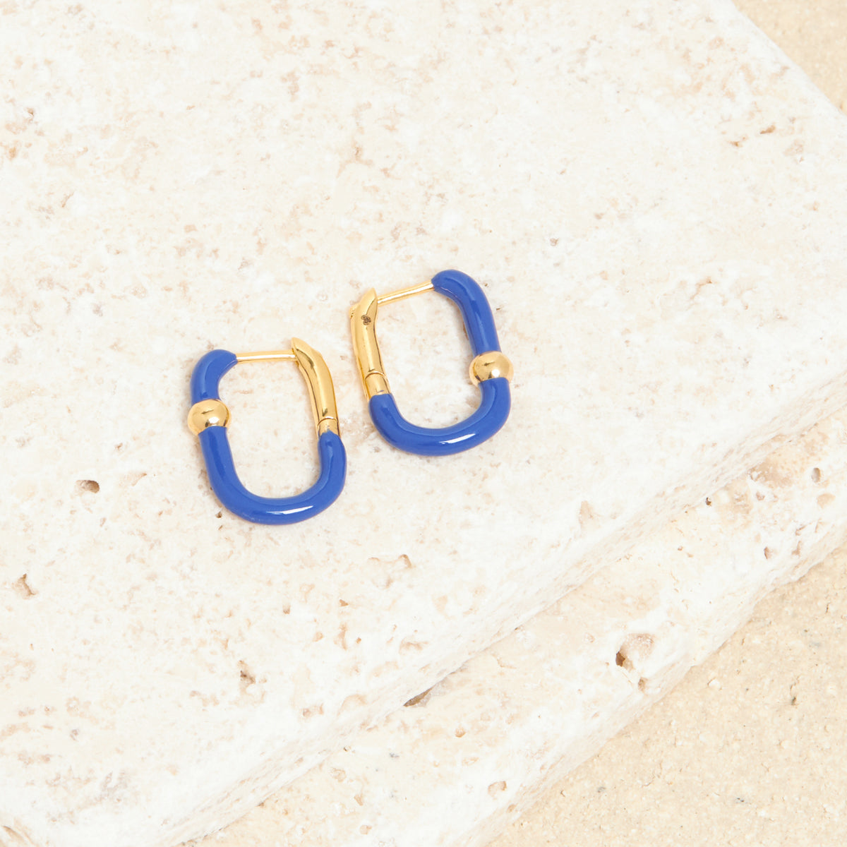 Boucles D'Oreilles Mini Georgy Cobalt