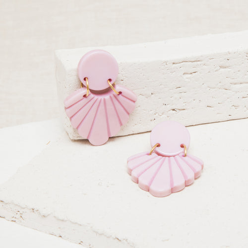 Clips D'Oreilles Flora Lilas