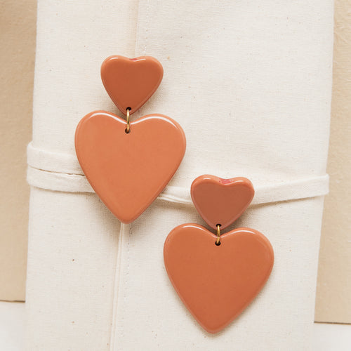 Clips D'Oreilles Theophile Terracotta
