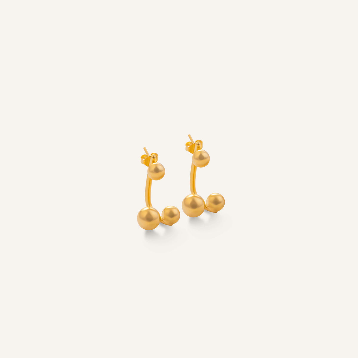 Boucles d'oreilles Jason  Or
