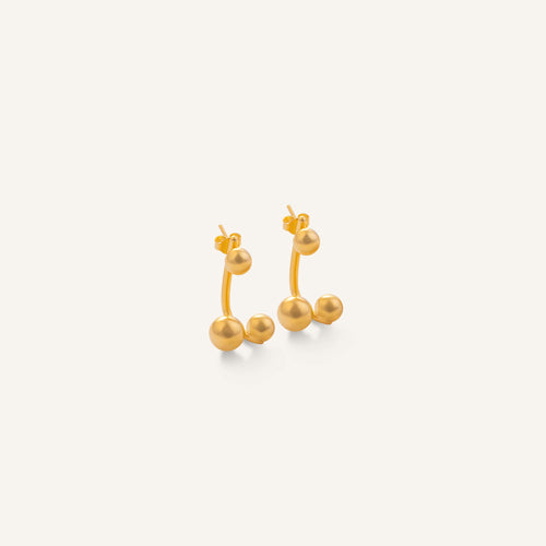 Boucles d'oreilles Jason  Or