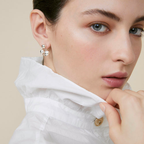 Boucles d'oreilles Jason Argent
