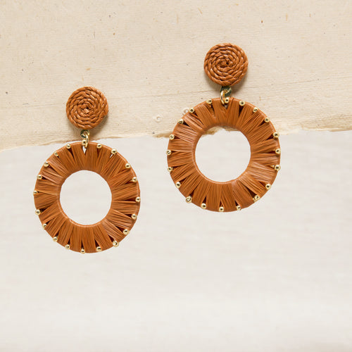 Boucles D'Oreilles Joee  Muscade