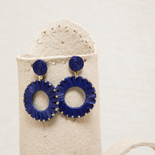 Boucles D'Oreilles Joee  Cobalt