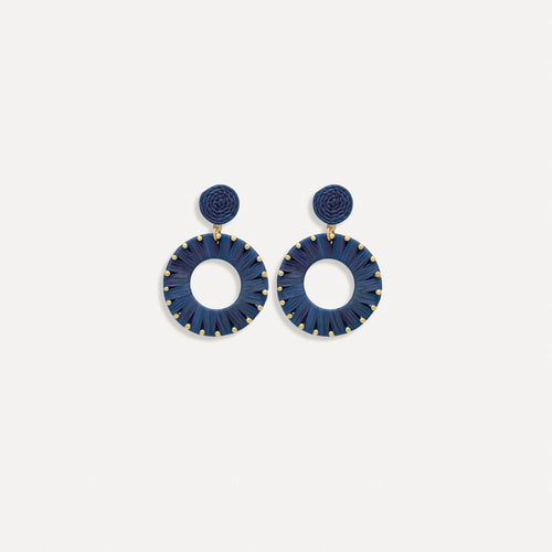 Boucles d'oreilles Joee Denim