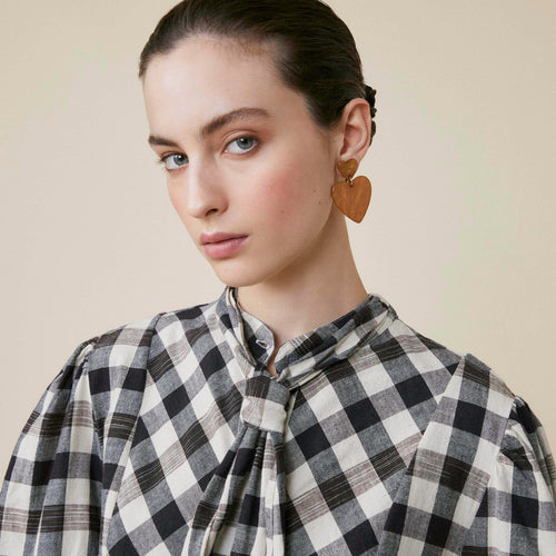 Boucles d'oreilles Mini Theophile Badiane Nacre