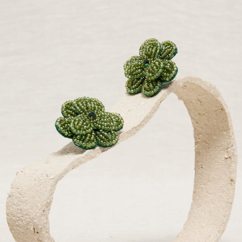 Boucles D'Oreilles Camellia Avocat