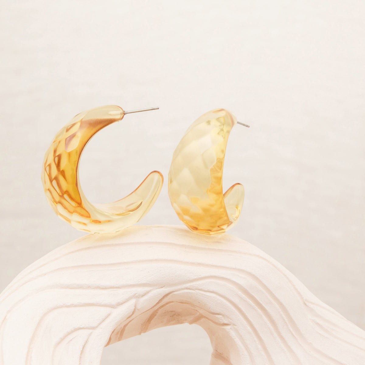 Boucles D'Oreilles Irena Curry Transparent
