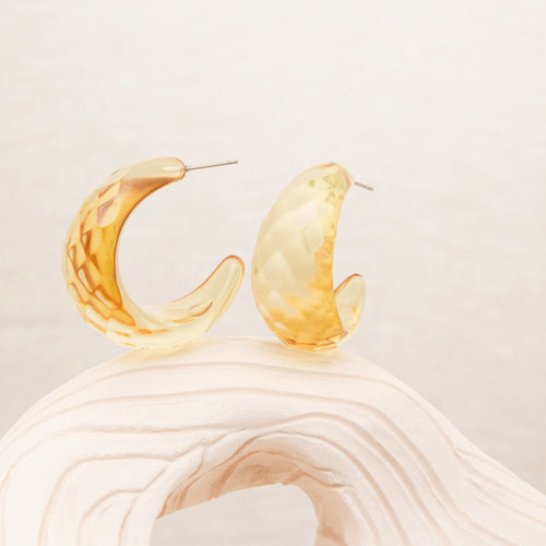Boucles D'Oreilles Irena Curry Transparent