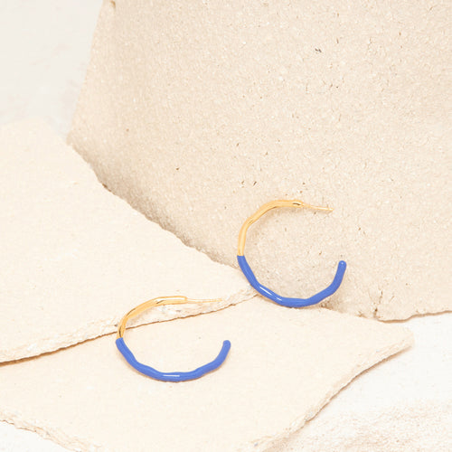 Créoles Tillye Cobalt