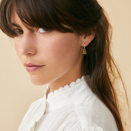 Créoles Aimi Tourmaline Multi