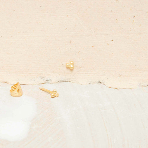 Boucles d'oreilles Erika Or