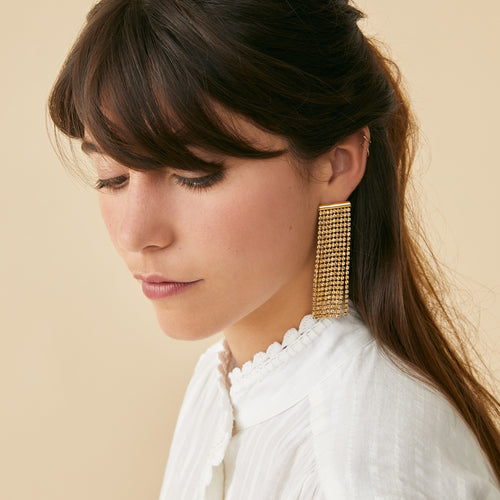 Boucles d&#39;oreilles Solveig Or