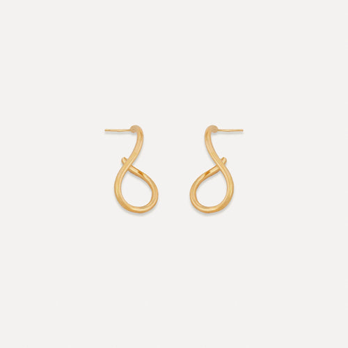 Boucles d'oreilles Infinity Or