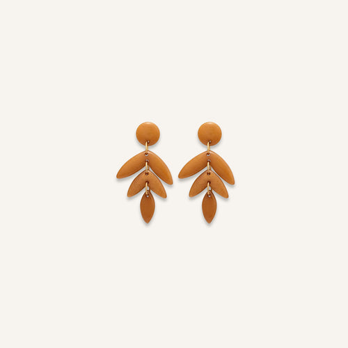 Boucles d'oreilles Fanou Badiane Nacre