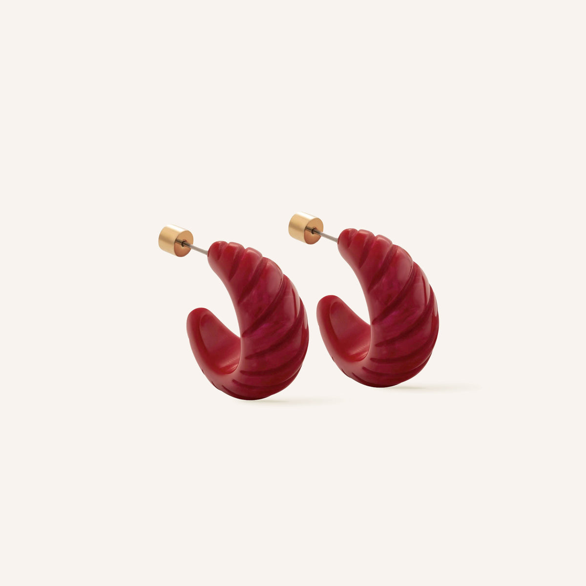 Boucles d'oreilles Iryna Carmin/Rose