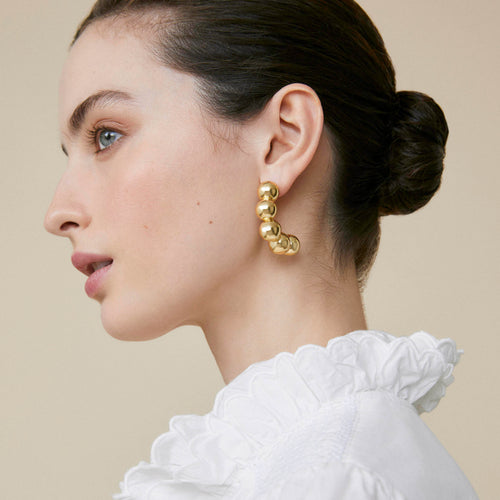 Boucles d'oreilles Astree Or