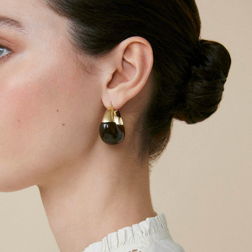 Boucles d'oreilles Thade Tortue