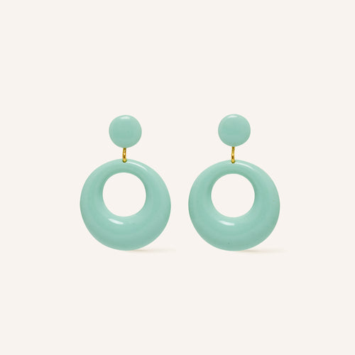 Boucles D'Oreilles Phily Aqua