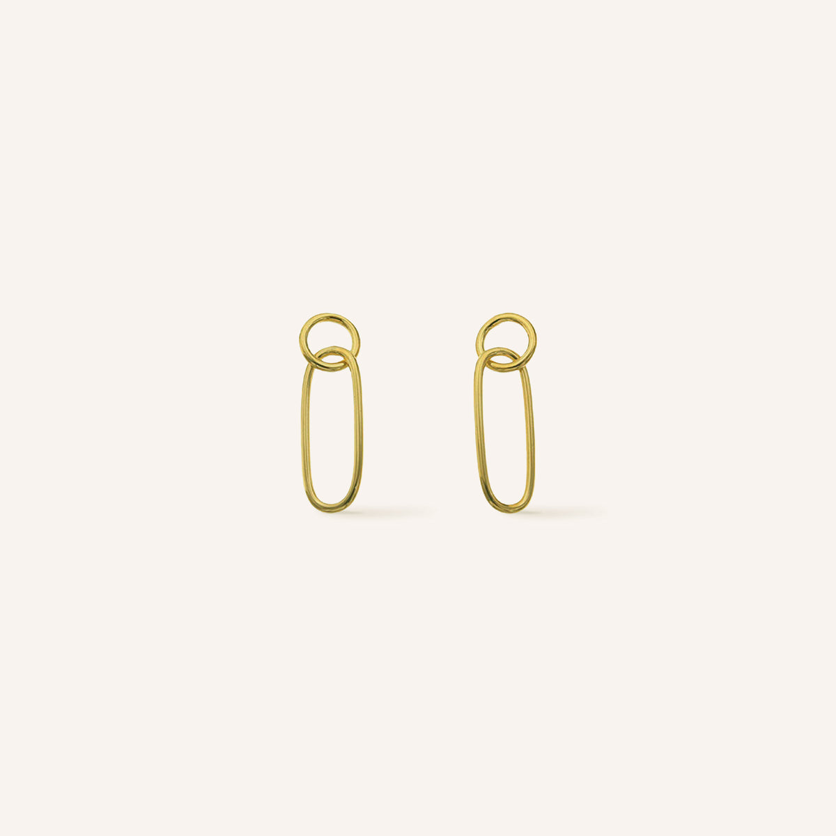 Boucles d'oreilles Mini Carole Or