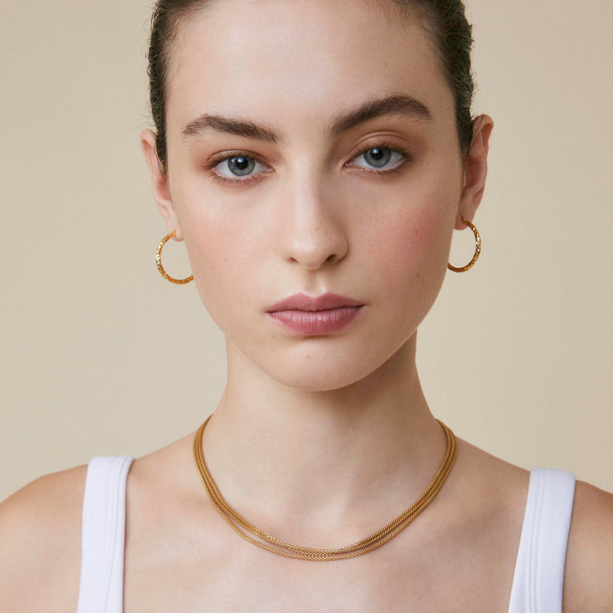 Boucles d&#39;oreilles Camille Or