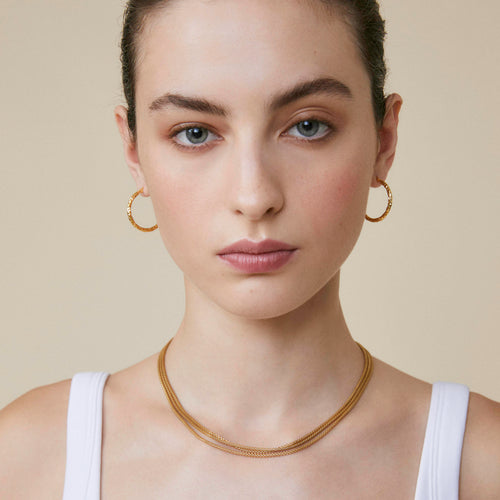 Boucles d&#39;oreilles Camille Or