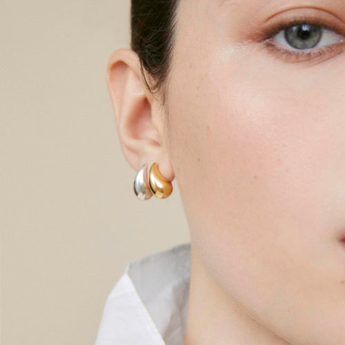 Boucles d'oreilles Mini Ednita Argent